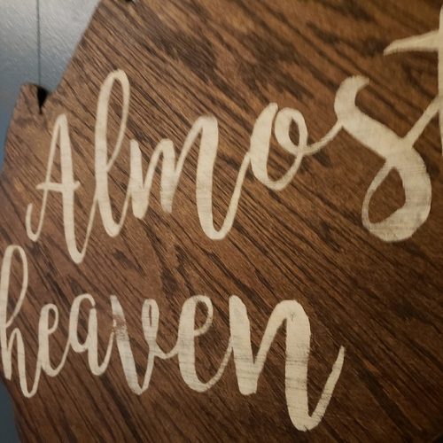 Almost Heaven sign